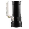 Super Bright Handheld LED Flashlight Portable USB Rechargeable Searchlight 3 Modes Waterproof Spotlight Torch Flashlight Aluminum Alloy for Camping Hi