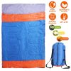 2 People Sleeping Bag for Adult Kids Lightweight Water Resistant Camping Cotton Liner Cold Warm Weather Indoor Outdoor Use 3 Season with Sack for Spri