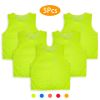 5Pcs Mesh Scrimmage Vests Soccer Basketball Team Training Pinnies Jerseys Shirt Adult Size