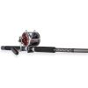 Penn Special Senator 91332 Fishing Rod and Reel Combo, 6.5 Feet, Black/Smoke/Red