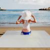 Portable Beach Blanket 4.6’ x 6.6’ Waterproof Foldable Camping Rug Pocket Sandproof Picnic Mat for Camping Picnic Hiking Grass Travel