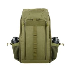 Mountaineering Tactical Medical Backpack Outdoor Hiking Cycling Emergency Supplies Package Multi-functional Oxford Cloth Bag (Color: Green)