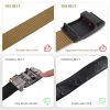 Hefujufang Nylon Ratchet Belt Golf Belt Cobra Buckle for Men/Women Web Belt with Automatic Slide Buckle,Valentines day gift‚Ä¶